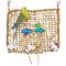 Show in main carousel: Bird Life Natural Weave Bird Cage Climbing Mat, 13.75 x 13.75-in slide 2 of 8