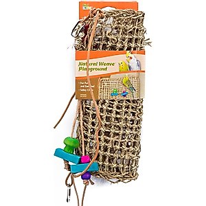 Bird Life Natural Weave Bird Cage Climbing Mat, 13.75 x 13.75-in