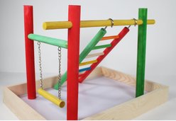 Bird Life Penn-Plax Wooden Bird Playpen, XX-Large slide 2 of 7
