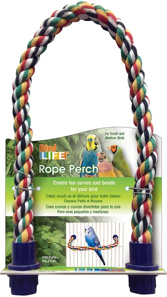 Show full view: Bird Life Rope Bird Perch, 21-in slide 1 of 7