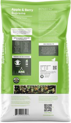 Show full view: Bird Pro Apple & Berry Supreme Classic Bird Food, 18-lb bag slide 2 of 3