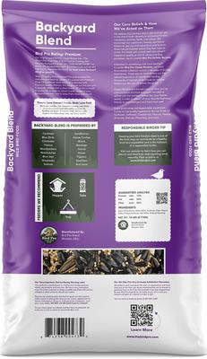 Show full view: Bird Pro Backyard Blend Classic Bird Food, 18-lb bag slide 2 of 4