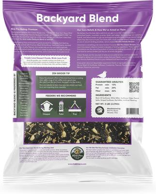 Show full view: Bird Pro Backyard Blend Classic Bird Food, 5-lb bag slide 2 of 5