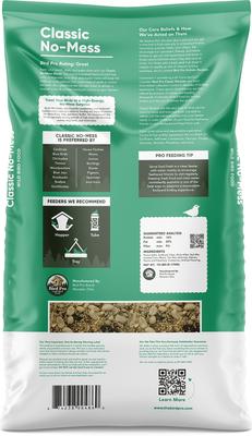 Show full view: Bird Pro Classic No-Mess Bird Food, 18-lb bag slide 2 of 4