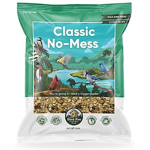 Bird Pro Classic No-Mess Bird Food, 5-lb bag