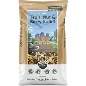 Bird Pro No-Mess Fruit, Nut, & Berry Buffet Holistic Bird Food, 18-lb bag