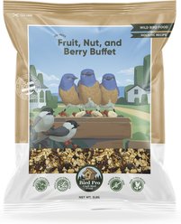 Bird Pro No-Mess Fruit, Nut, & Berry Buffet Holistic Bird Food, 5-lb bag