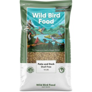 Bird Pro Patio & Deck Shell-Free Holistic Bird Food, 18-lb bag