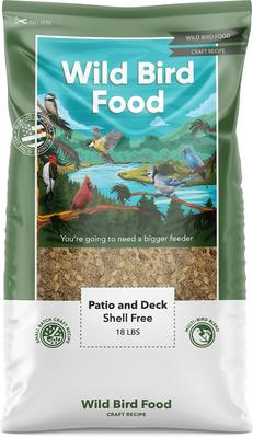 Show full view: Bird Pro Patio & Deck Shell-Free Holistic Bird Food, 18-lb bag slide 1 of 4