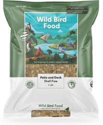 Bird Pro Patio & Deck Shell-Free Holistic Bird Food, 5-lb bag
