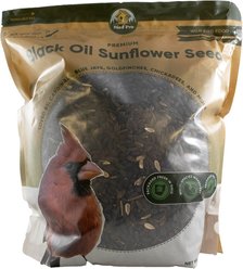 Bird Pro Premium Black Oil Sunflower Seeds Bird Food, 5-lb bag
