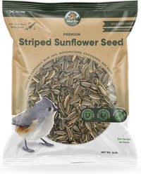 Bird Pro Premium Striped Sunflower Seeds Bird Food, 4-lb bag