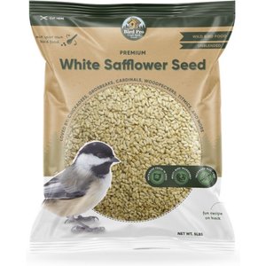Bird Pro Premium White Safflower Seeds Bird Food, 5-lb bag