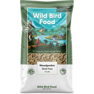 Bird Pro Woodpecker Shell-Free Holistic Bird Food, 18-lb bag