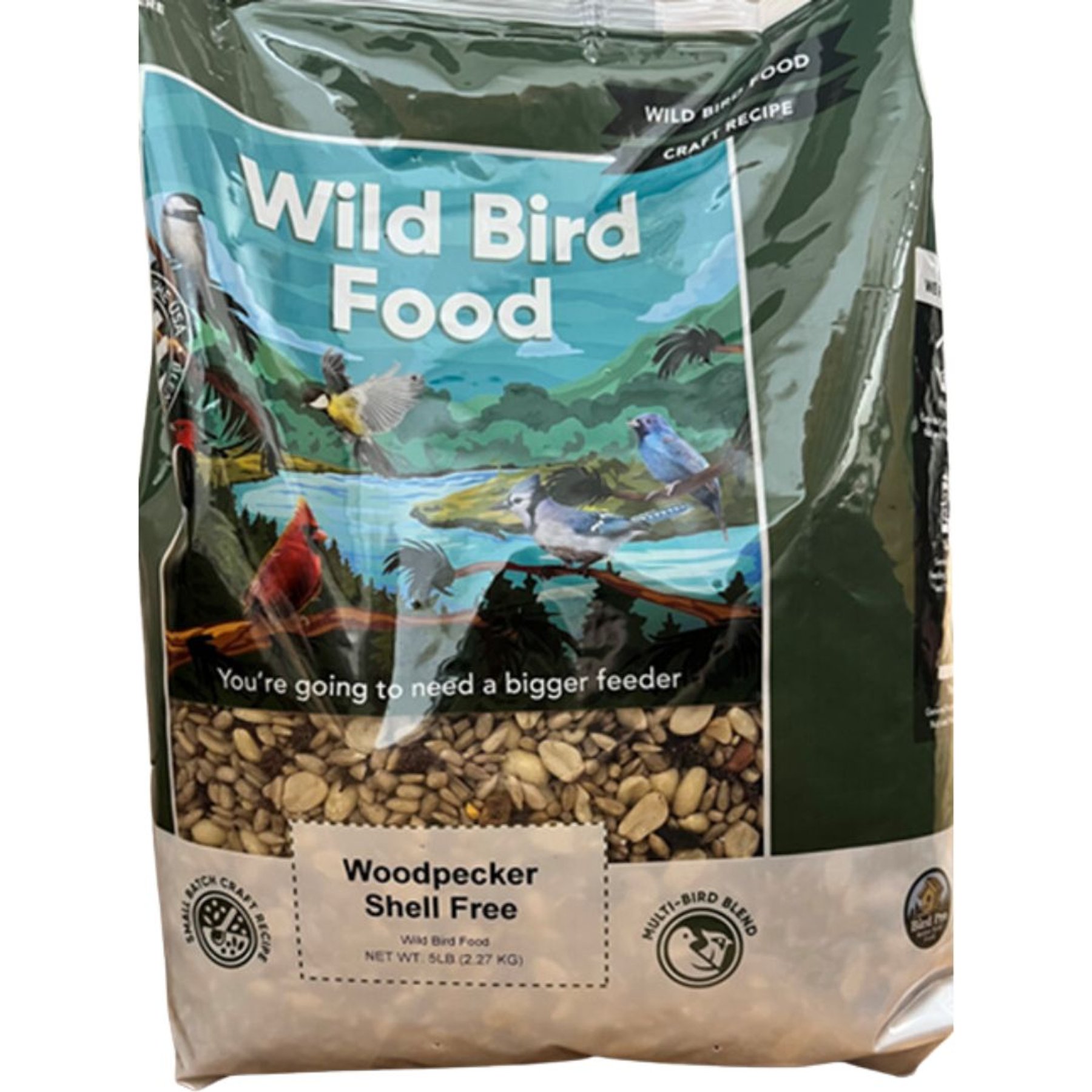 Bird Pro Woodpecker Shell-Free Holistic Bird Food, 5-lb bag