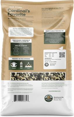Show full view: Bird Pro Year-Round Cardinal's Favorite Holistic Bird Food, 10-lb bag slide 2 of 5