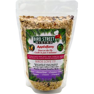 Bird Street Bistro AppleBerry Feast on the Fly Bird Food, 18-oz, case of 4