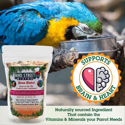 Show full view: Bird Street Bistro Bean Feast on the Fly Bird Food, 18-oz bag slide 4 of 7