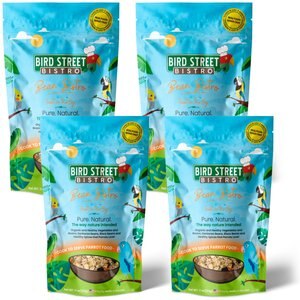 Bird Street Bistro Bean Feast on the Fly Bird Food, 4 count, 44-oz box