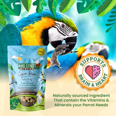 Show full view: Bird Street Bistro Cajun Bean Feast on the Fly Bird Food, 12-oz, case of 4 slide 4 of 8