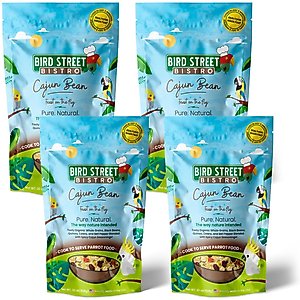 Bird Street Bistro Cajun Bean Feast on the Fly Bird Food, 20-oz, case of 4