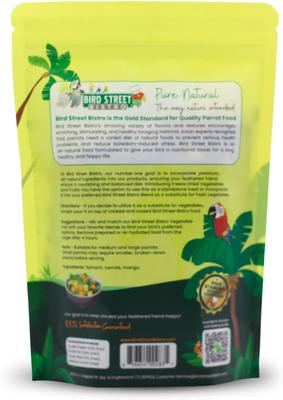 Show full view: Bird Street Bistro Carrot Mango Boost Seed Blend Pellet Bird Food, 2-oz bag slide 2 of 6