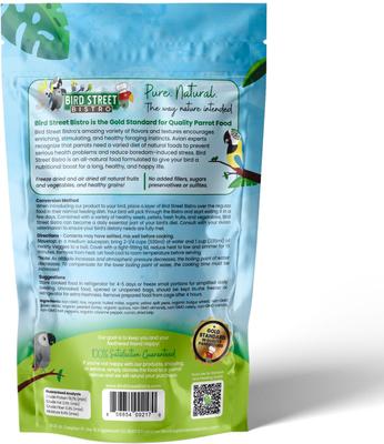 Show full view: Bird Street Bistro Hearty Veggies Bird Food, 12-oz bag slide 4 of 8