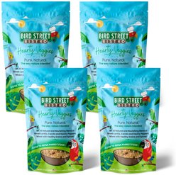 Bird Street Bistro Hearty Veggies Bird Food, 12-oz, case of 4