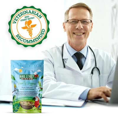 Show full view: Bird Street Bistro Hearty Veggies Bird Food, 12-oz, case of 4 slide 3 of 8