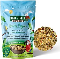 Bird Street Bistro Hearty Veggies Bird Food, 20-oz bag