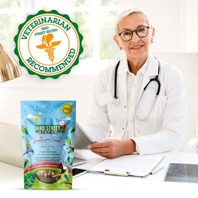 Show full view: Bird Street Bistro Southern Feast Bird Food, 12-oz, case of 4 slide 3 of 8