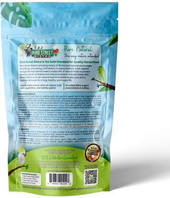 Show full view: Bird Street Bistro Tropical Feast on the Fly Bird Food, 20-oz bag slide 4 of 8
