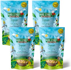 Bird Street Bistro Tropical Feast on the Fly Cook To Serve Bird Food, 20-oz, case of 4