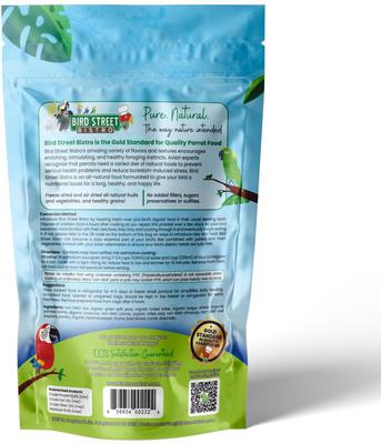 Show full view: Bird Street Bistro Viva La Veggies Bird Food, 24-oz bag slide 4 of 10