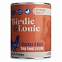 Birdie & Louie Chicken & Rice Flavored Pate Canned Dog Food, 13-oz, case of 12