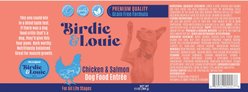 Birdie & Louie Chicken & Salmon Flavored Canned Pate Dog Food, 13-oz, case of 12 slide 2 of 4
