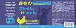 Birdie & Louie Chicken & Veggies Flavored Pate Canned Dog Food, 13-oz, case of 12 slide 2 of 4