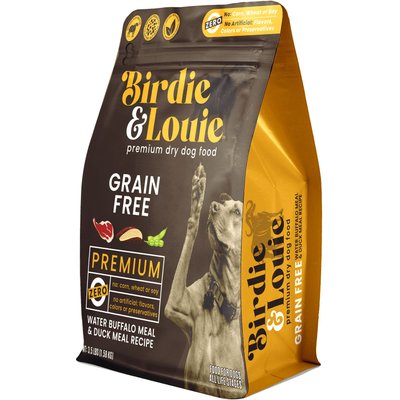 Birdie & Louie Birdie & Louie Grain-Free Buffalo & Duck Dry Dog Food, 3.5-lb bag