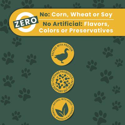 Show full view: Birdie & Louie Grain-Free Duck & Herring Dry Cat Food, 3.5-lb bag slide 4 of 8