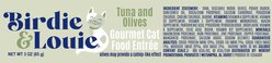 Birdie & Louie Tuna & Olives Flavored Chunks in Gravy Canned Cat Food, 3-oz, case of 12 slide 2 of 5