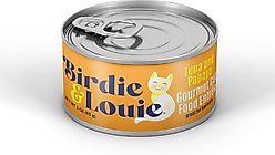 Birdie & Louie Tuna & Papaya Flavored Chunks in Gravy Canned Cat Food, 3-oz, case of 12