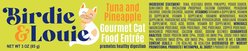 Birdie & Louie Tuna & Pineapple Flavored Chunks in Gravy Canned Cat Food, 3-oz, case of 12 slide 2 of 5