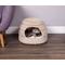 Show in main carousel: BirdRock Home Cozy 2 in 1 Plush Cat & Dog Bed, Tan, 16-in slide 3 of 5