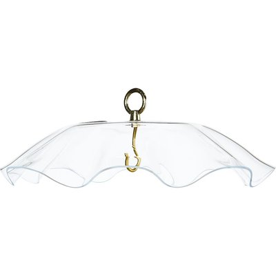 Birds Choice Birds Choice Acrylic Bird Feeder Weatherguard, Clear, 13-in