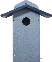 Birds Choice Bluebird House, Gray & Blue, Medium