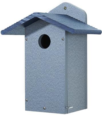 Show full view: Birds Choice Bluebird House, Gray & Blue, Medium slide 2 of 10