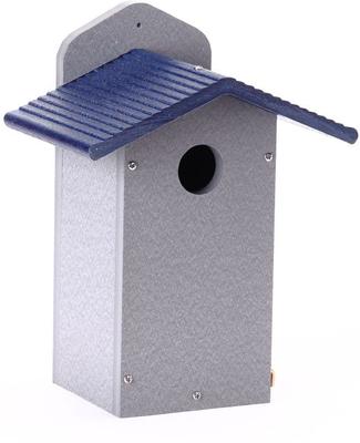Show full view: Birds Choice Bluebird House, Gray & Blue, Medium slide 5 of 10