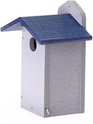 Show full view: Birds Choice Bluebird House, Gray & Blue, Medium slide 6 of 10