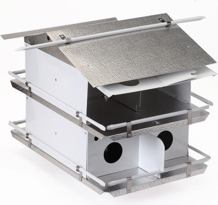 Show full view: Birds Choice Coates Original Purple Martin Bird House, White/Grey, Small slide 2 of 10