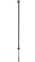 Birds Choice Bluebird Pole Set Bird House, Black, 54-in